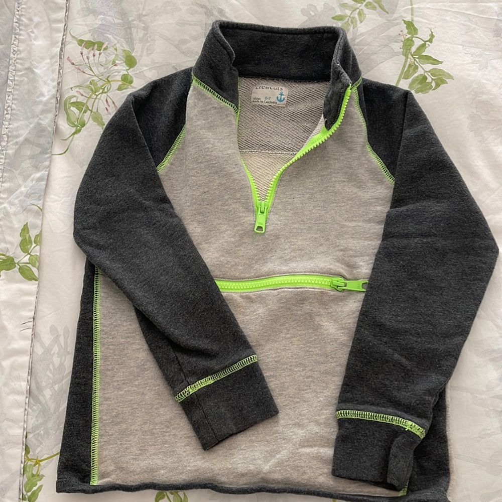 Crewcuts  half zip, pull over boys’
